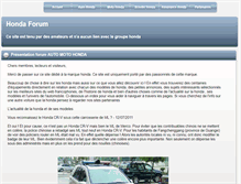 Tablet Screenshot of forum-honda.com